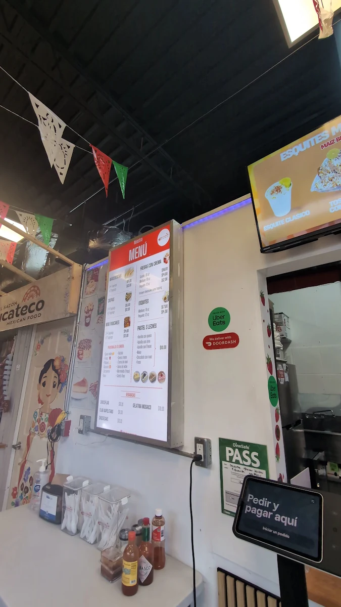 Menu, DULZURA mexican desserts