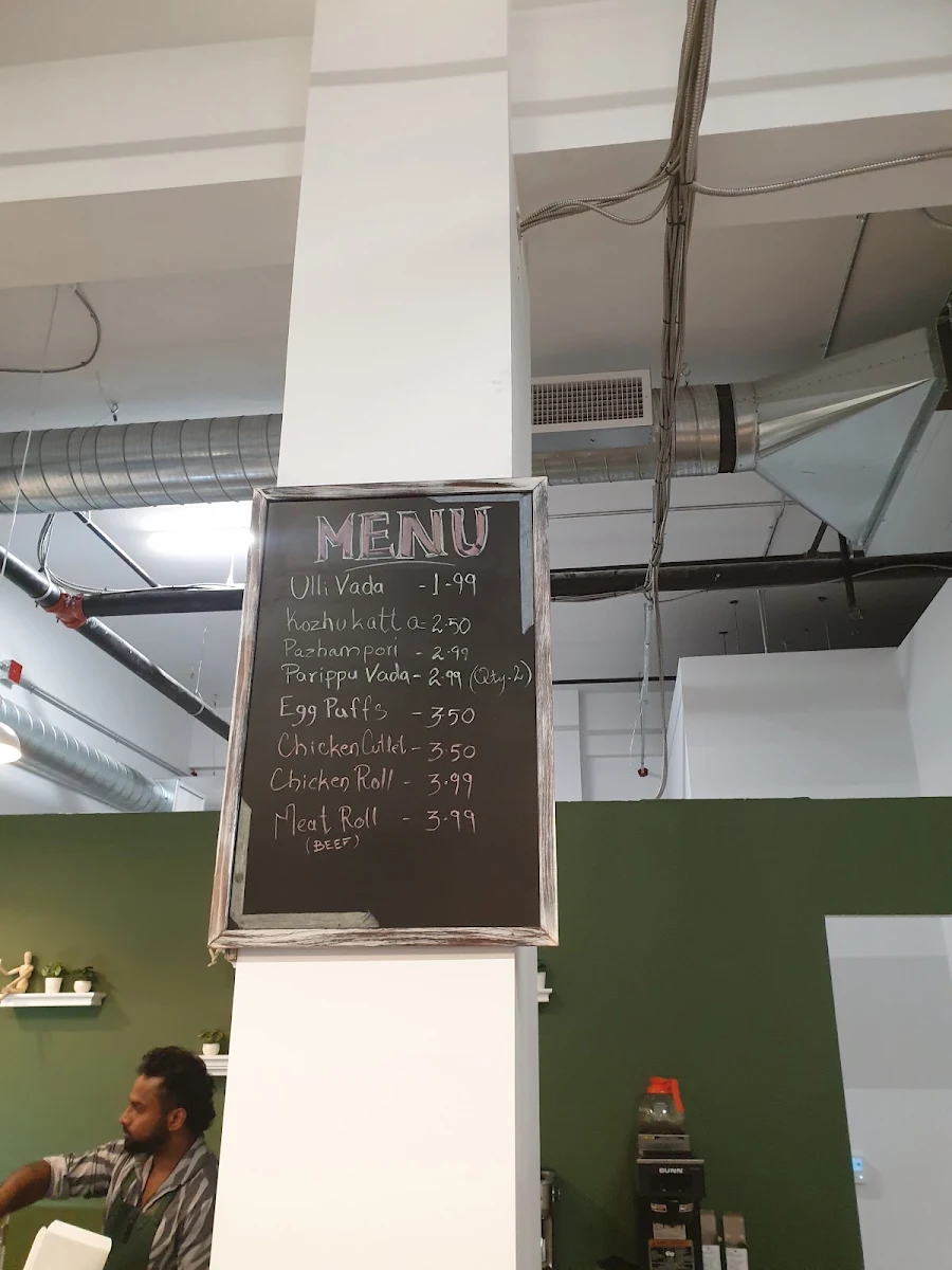 Menu, Caffeine