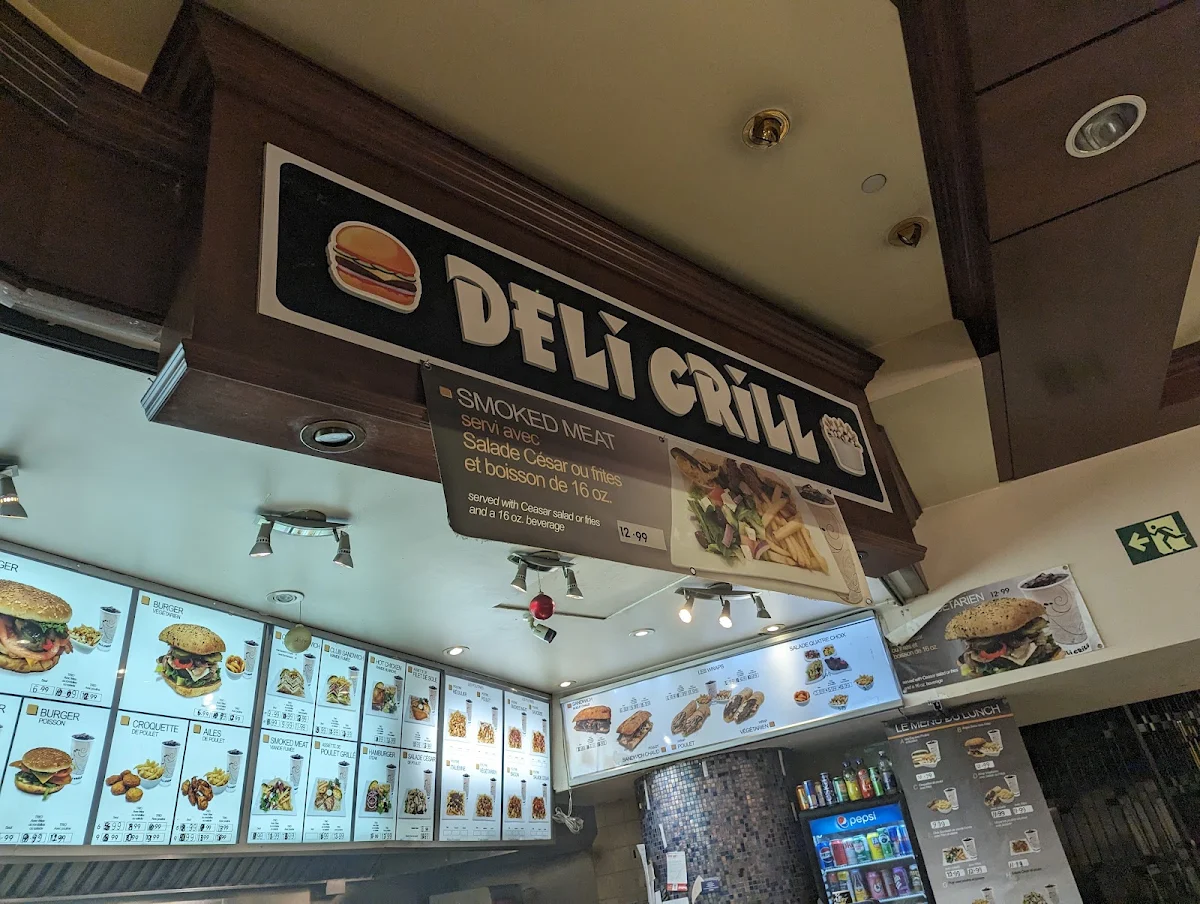 Menu, Deli grill