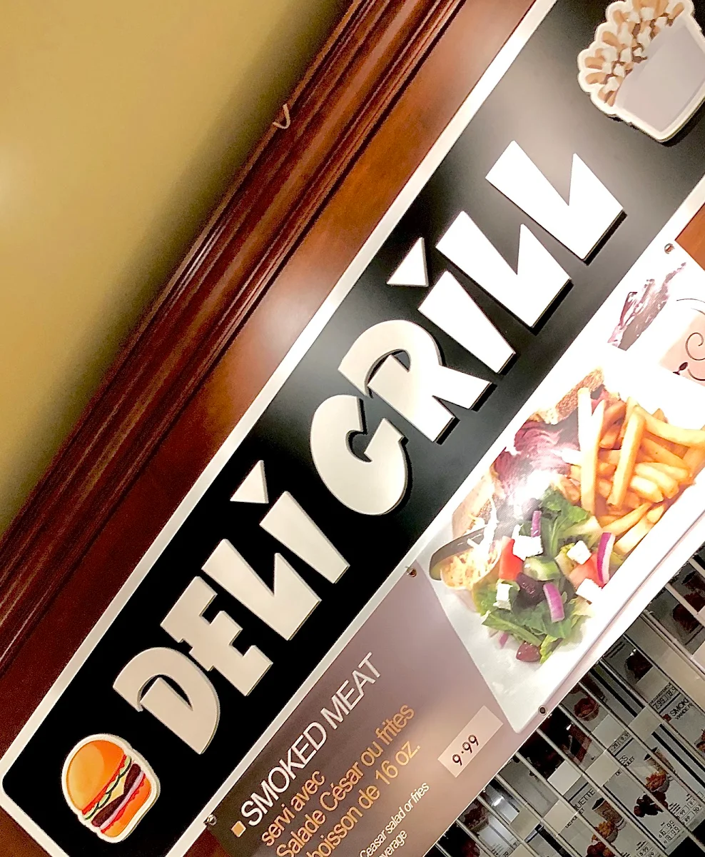Menu, Deli grill