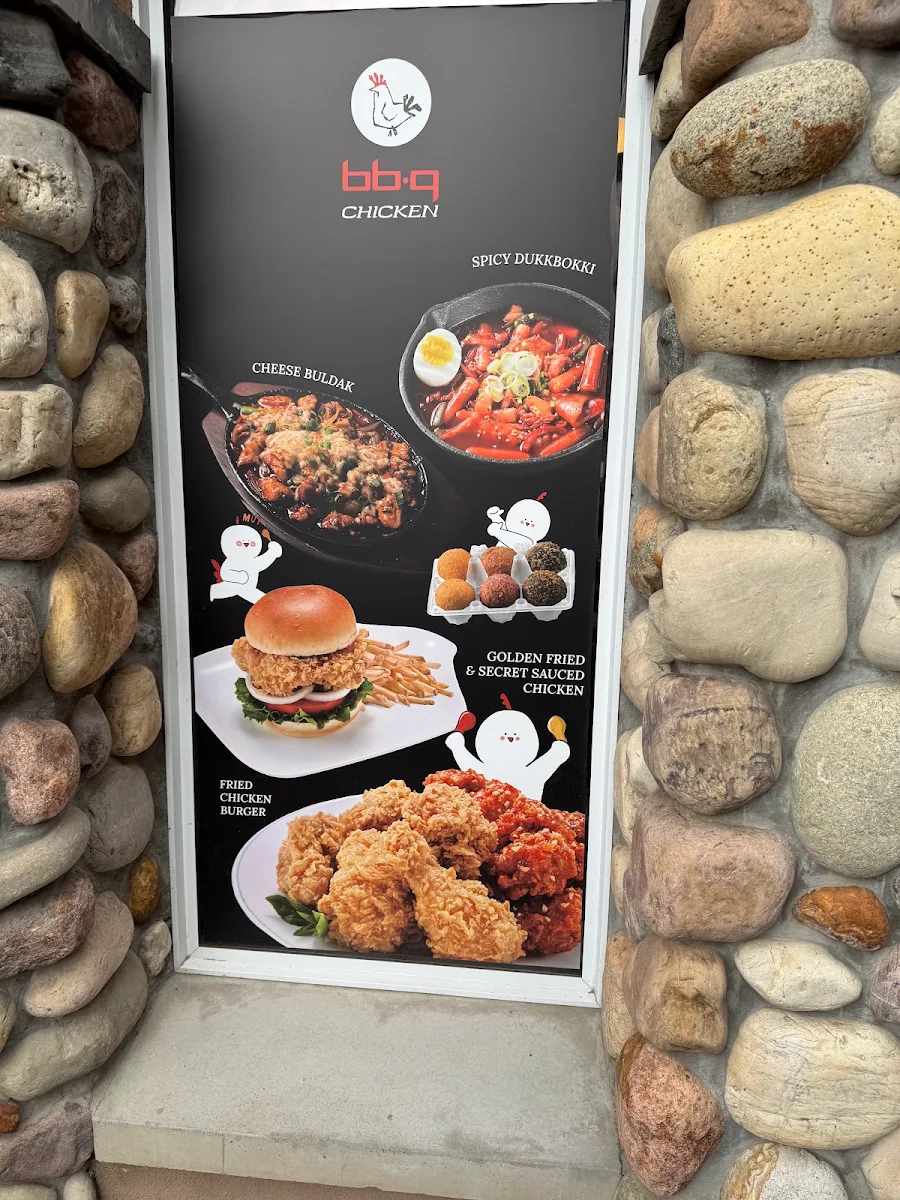 Menu, bbq Chicken Canmore