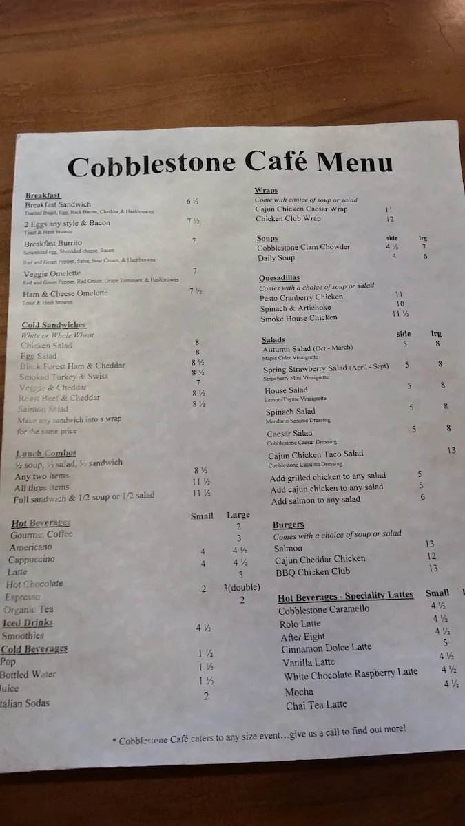 Menu photo 1