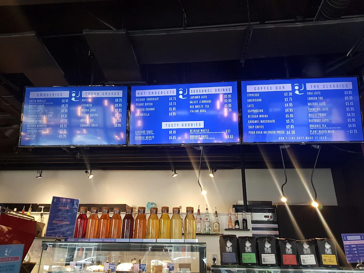 Menu, Cafe Delitzi