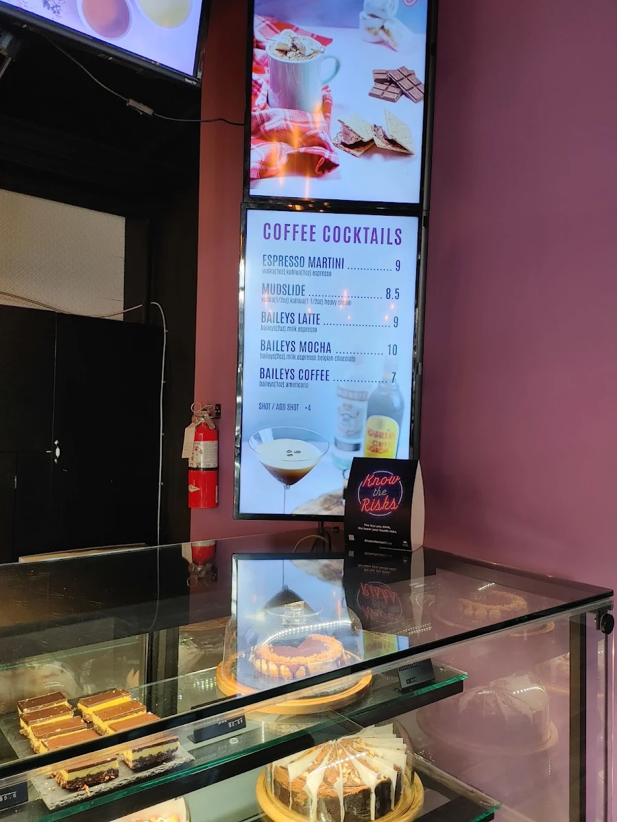 Menu, Cafe Delitzi