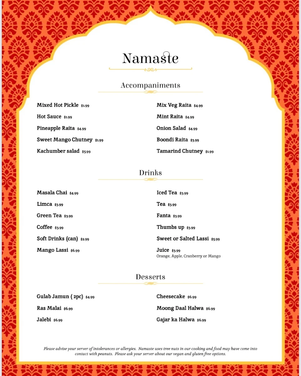 Menu photo 1