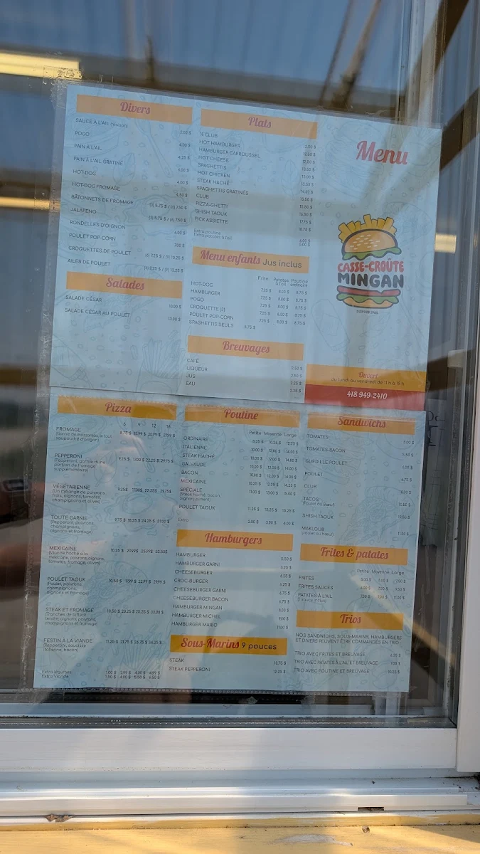 Menu photo 1