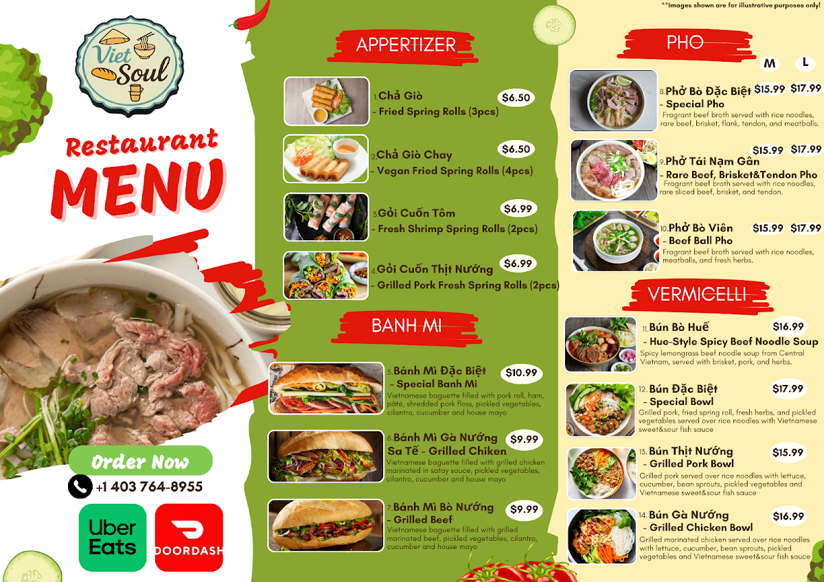 Menu photo 1