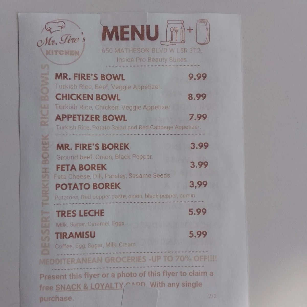 Menu photo 1