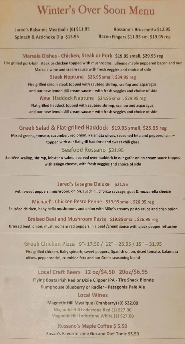 Menu photo 1