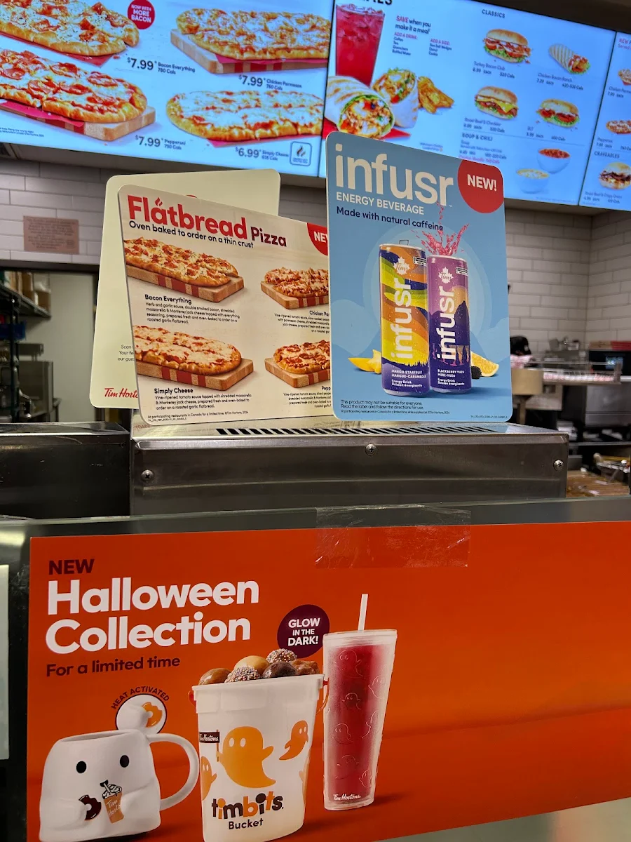Menu, Tim Hortons