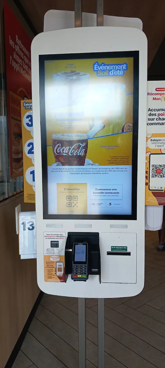 Menu, McDonald's