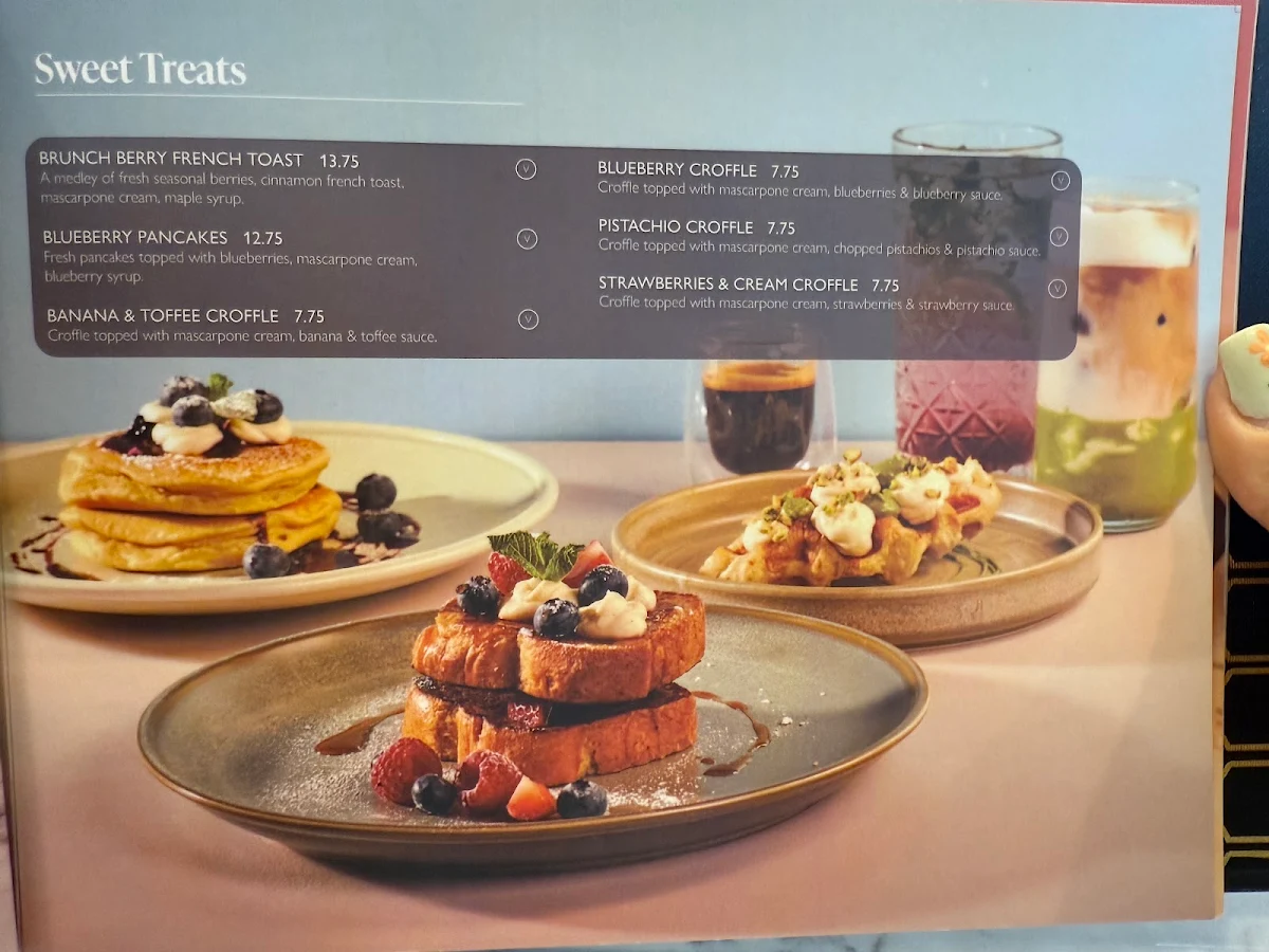 Menu, Heavenly Desserts - Mississauga
