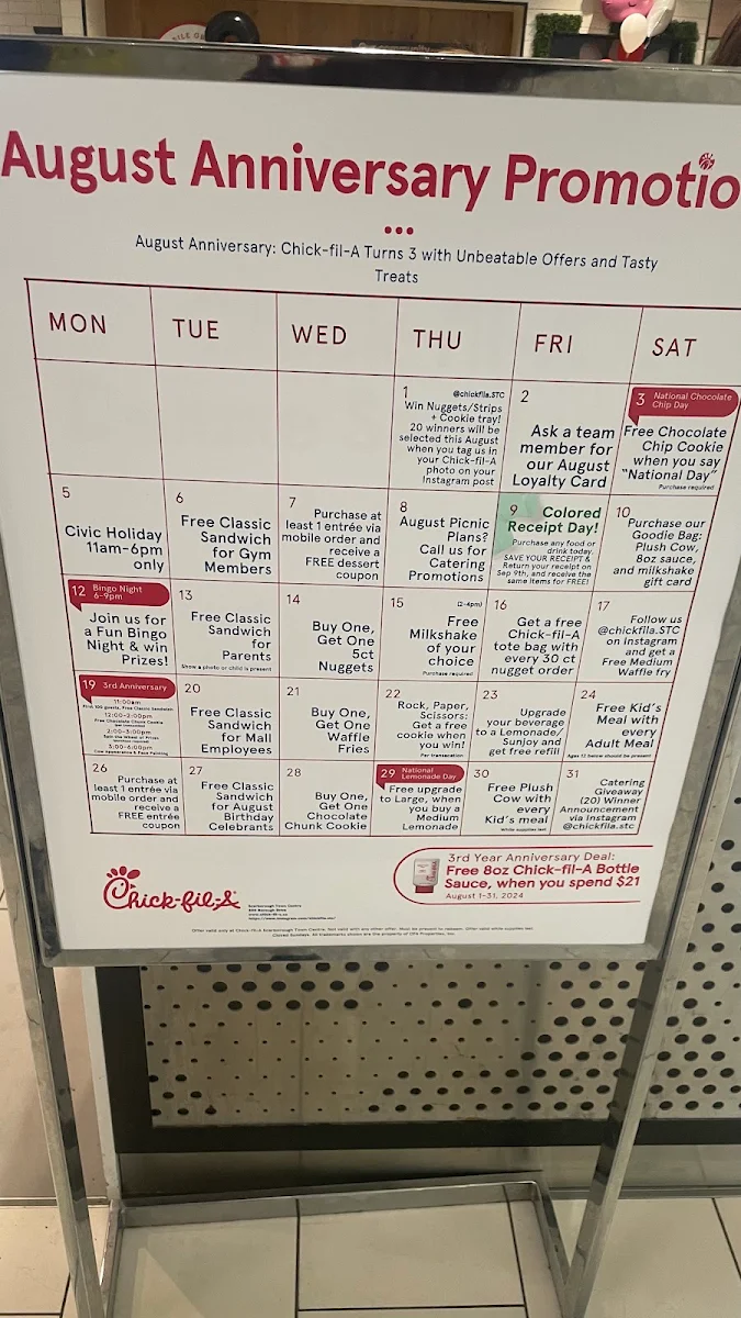 Menu, Freshly Squeezed
