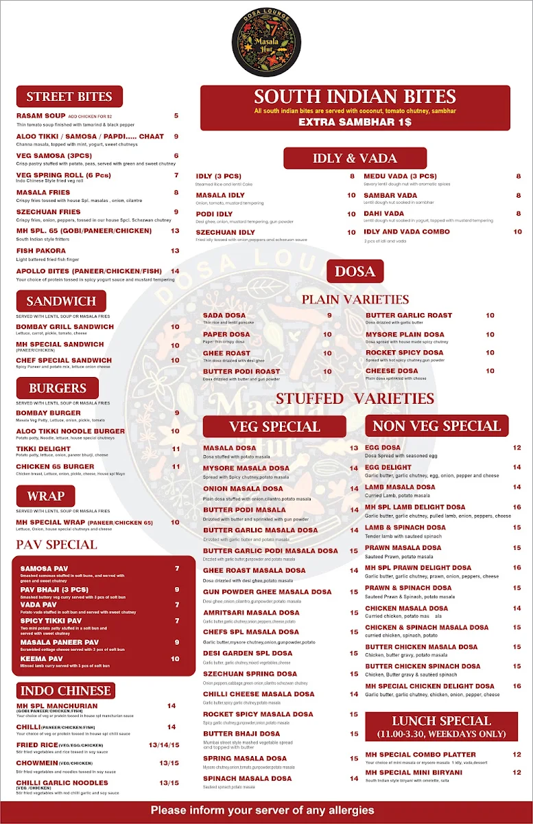 Menu photo 1