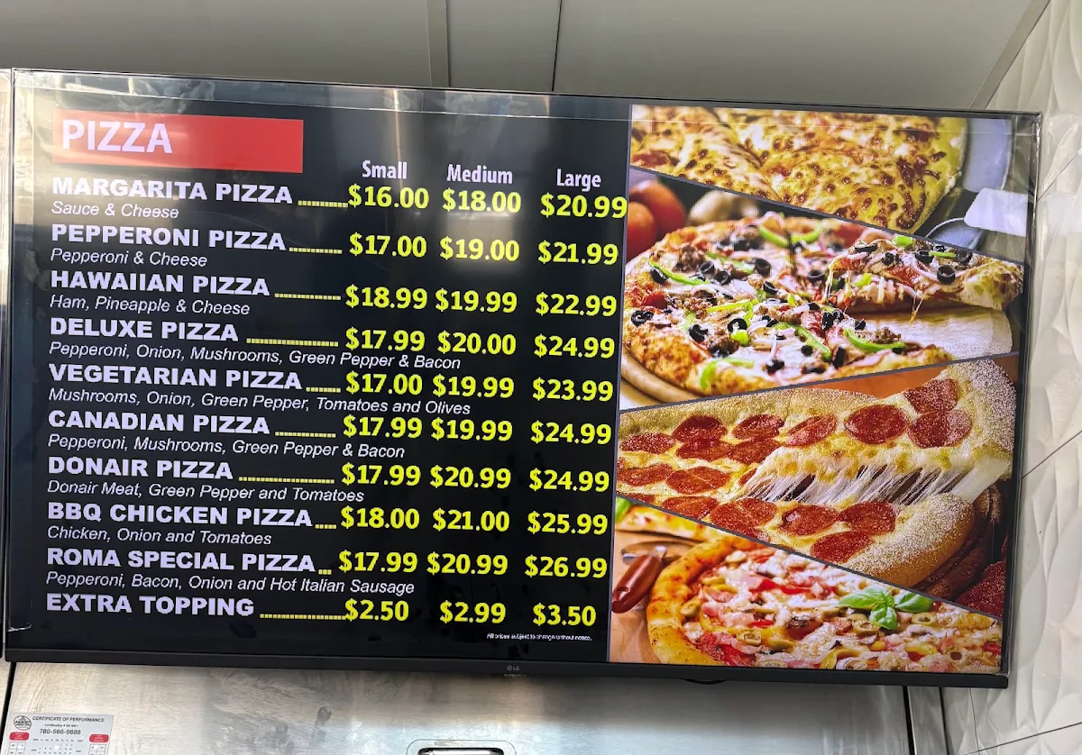 Menu photo 1