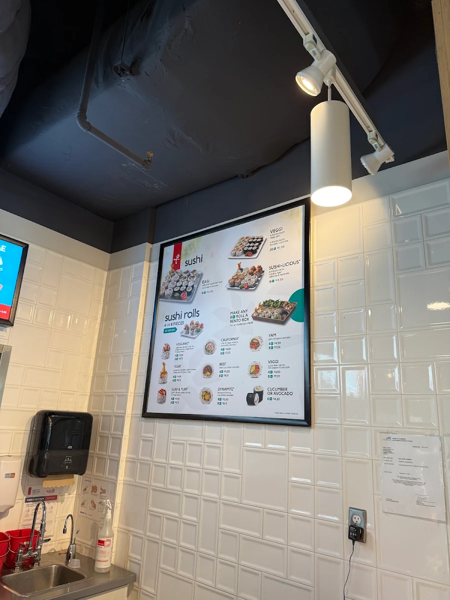 Menu, Edo Japan