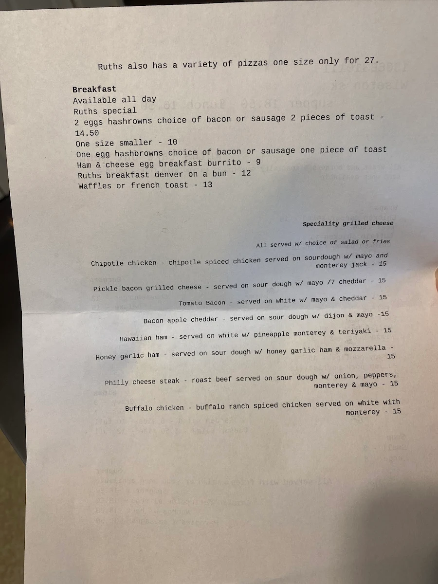 Menu photo 1