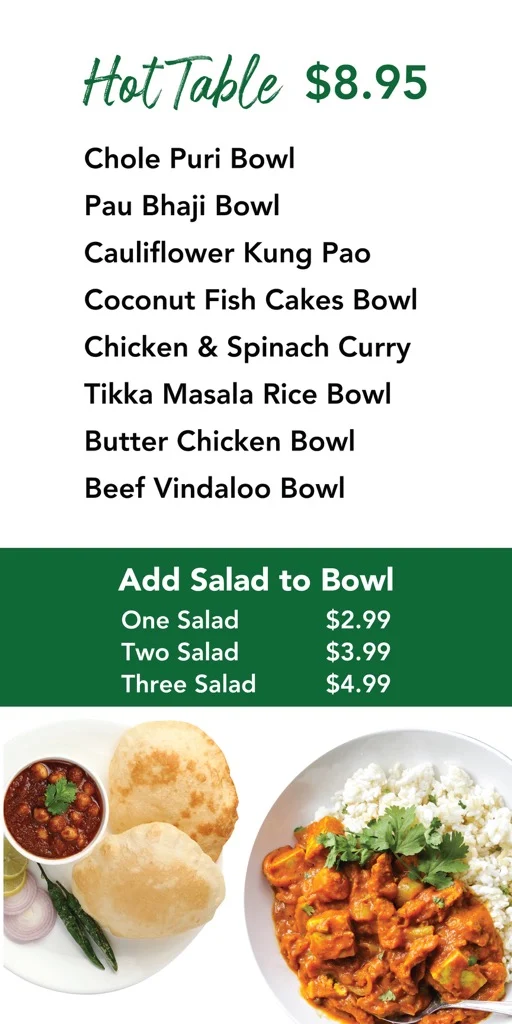 Menu, Good karma