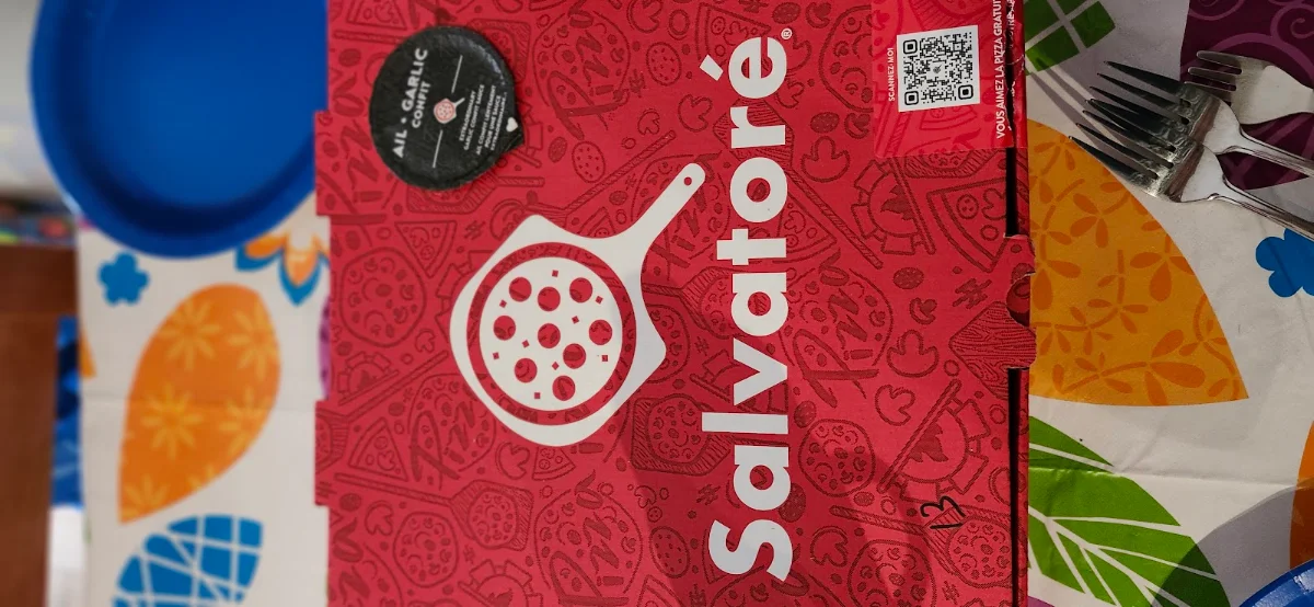 Menu, Pizza Salvatoré