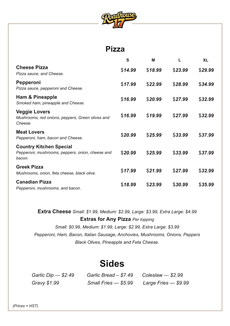 Menu photo 1