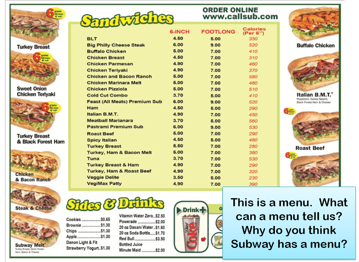 Menu photo 1