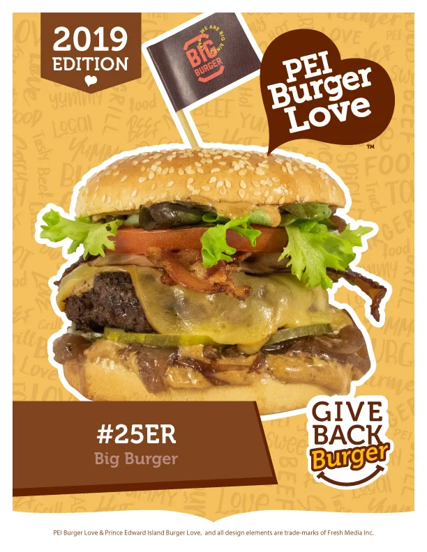 Menu, Big Burger
