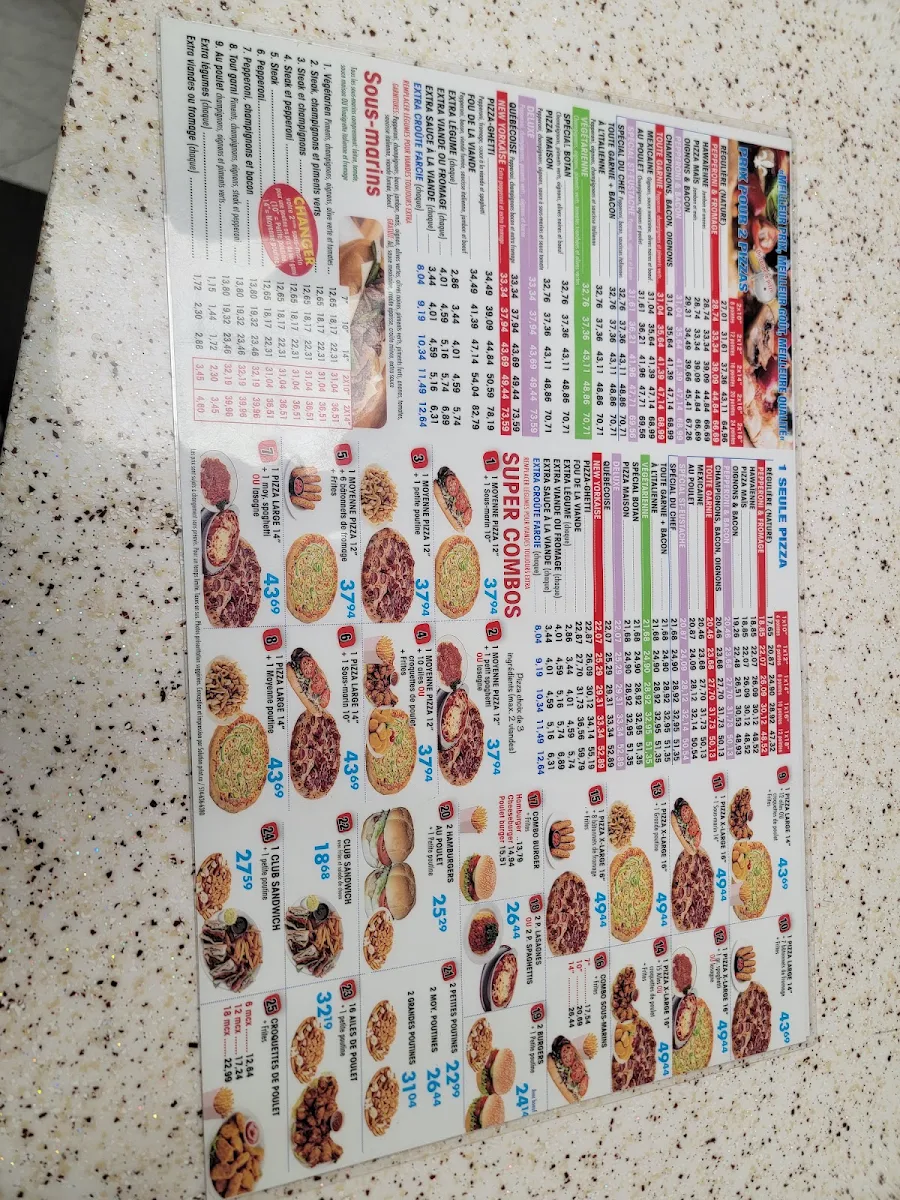 Menu photo 1