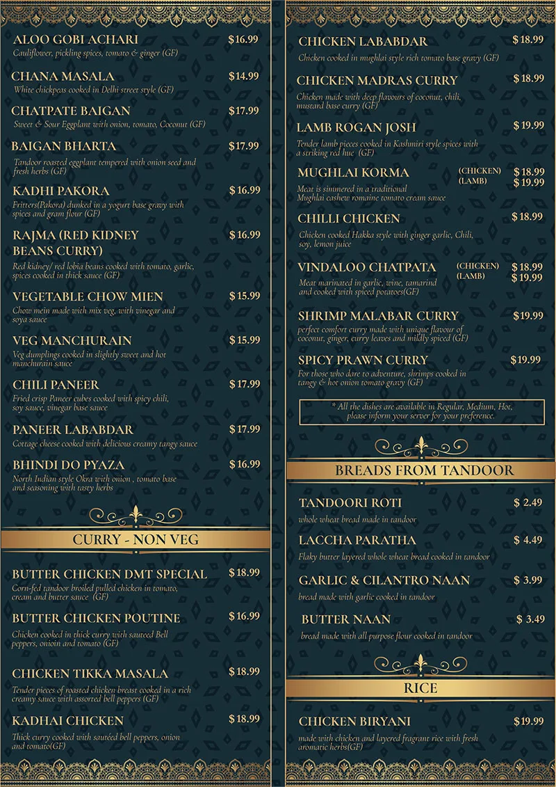 Menu photo 1