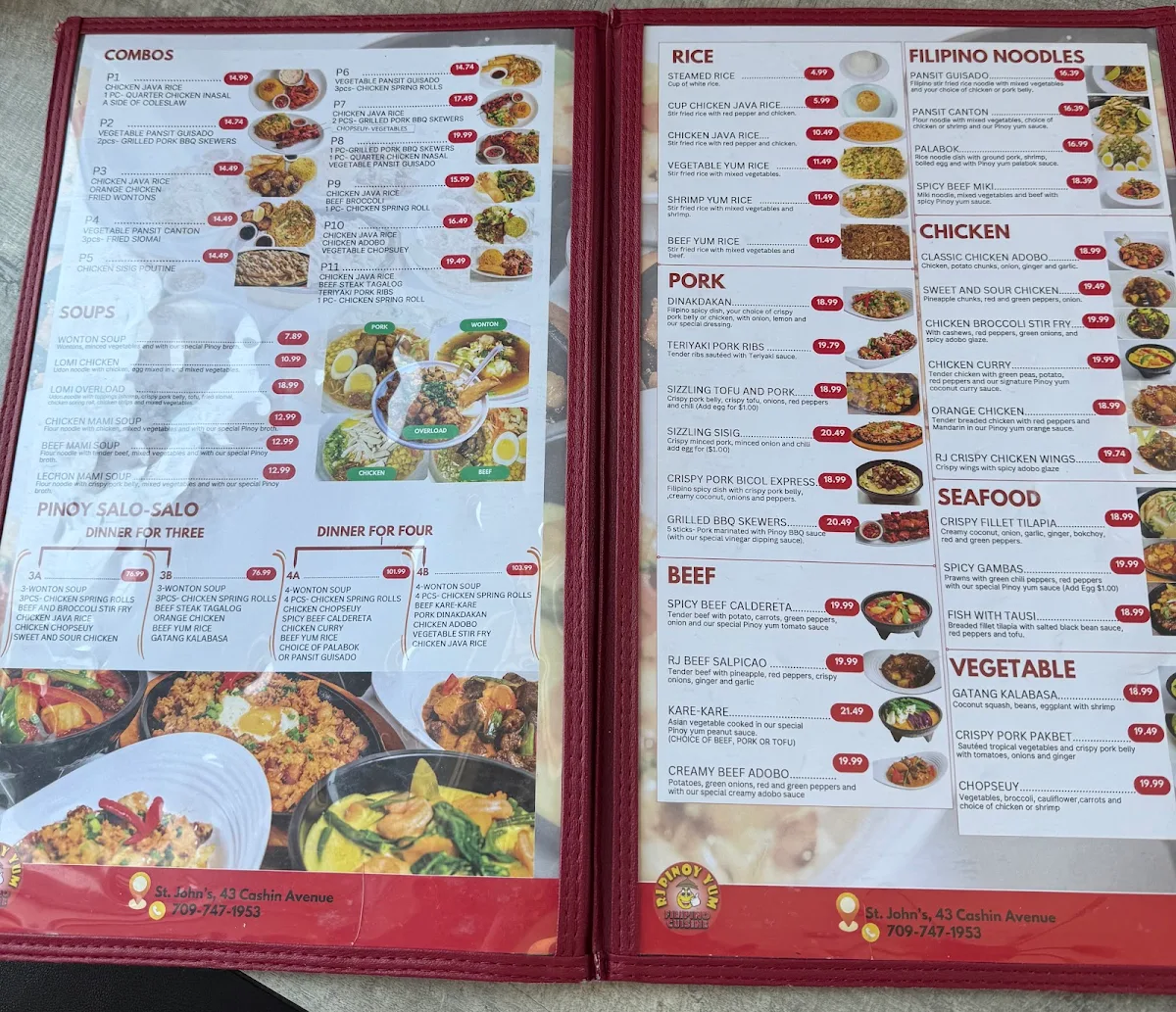 Menu photo 1