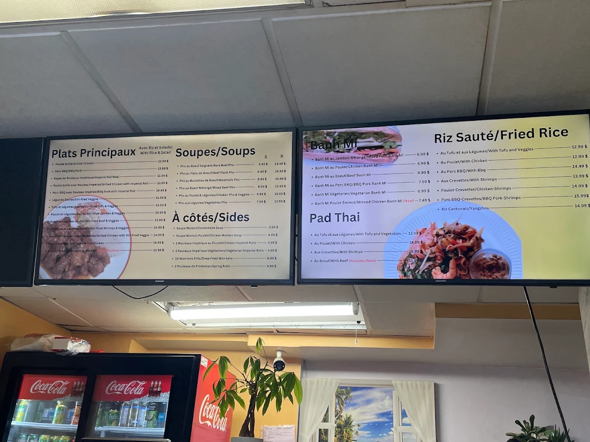 Menu, Chez LK