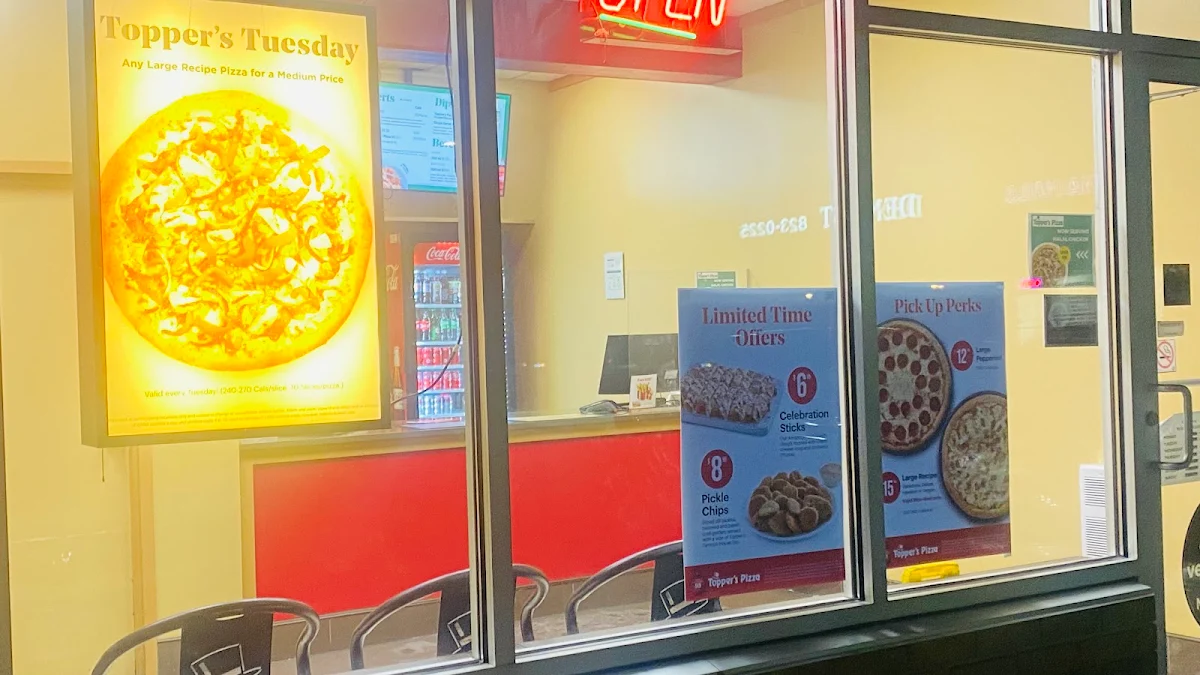 Menu, Topper's Pizza — Barrhaven