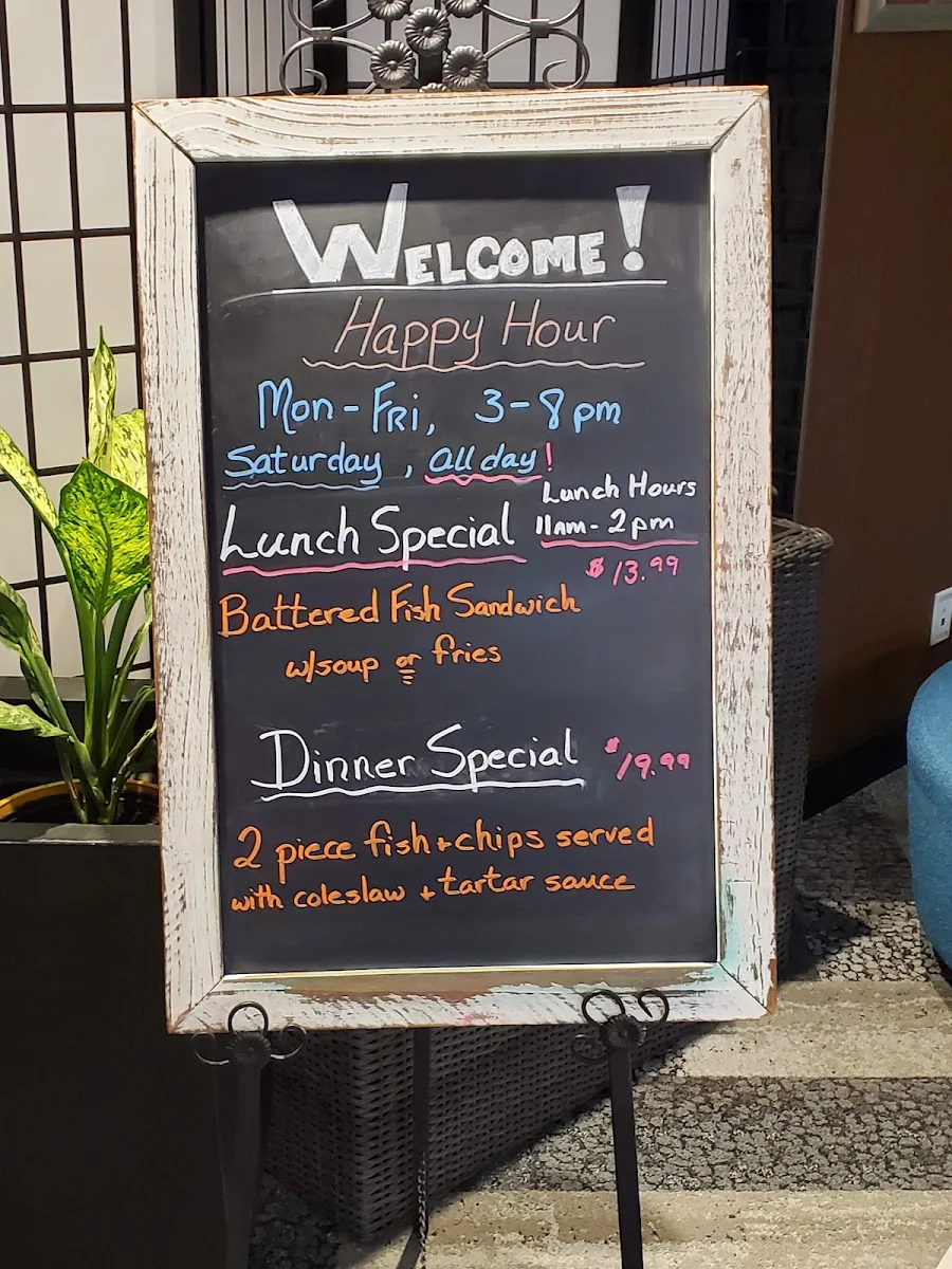 Menu, London Belle