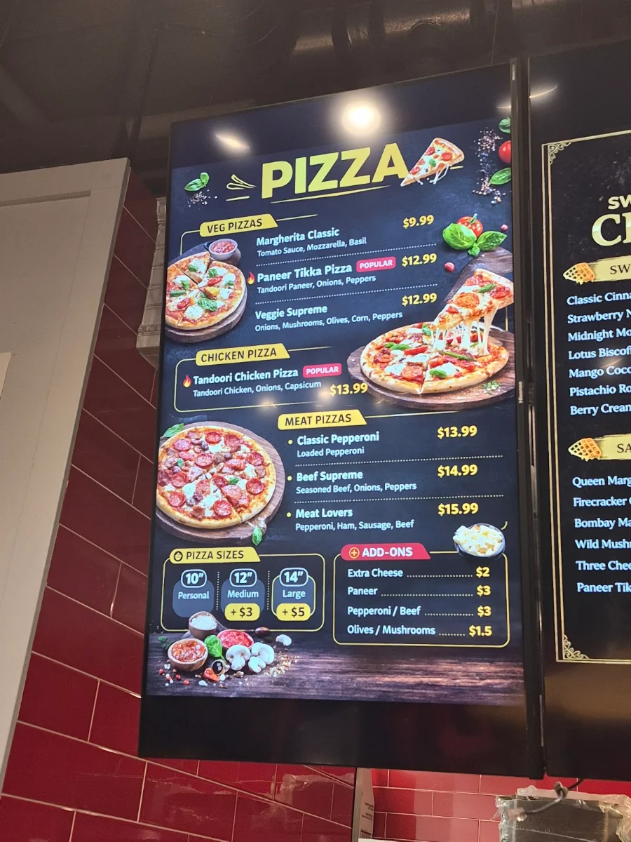 Menu, Croffle Co. (Surrey Central)