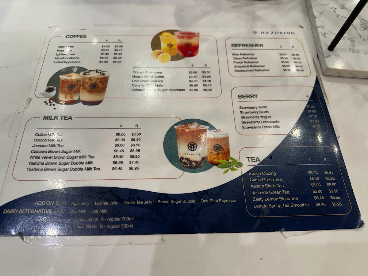 Menu photo 1