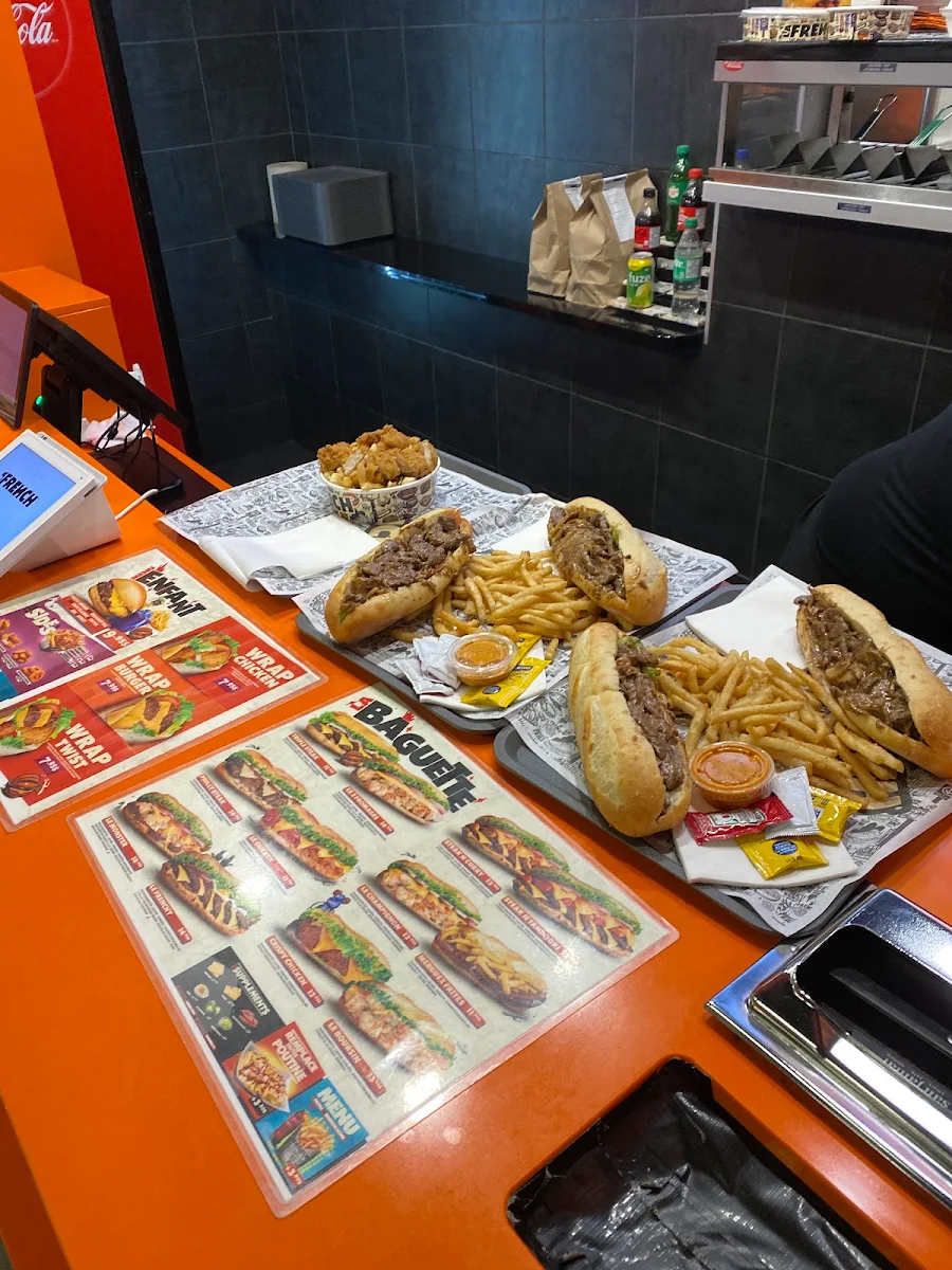 Menu, La French
