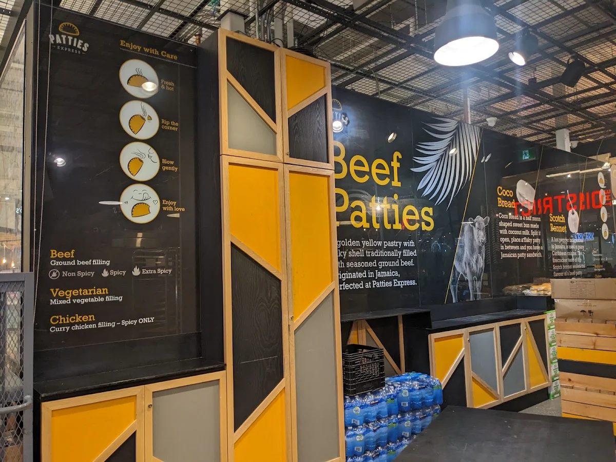 Menu, Patties Express
