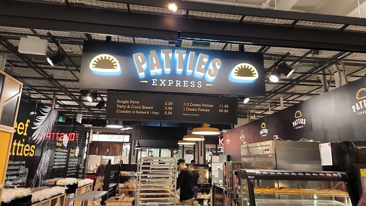 Menu, Patties Express