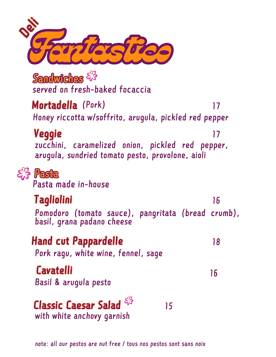 Menu photo 1