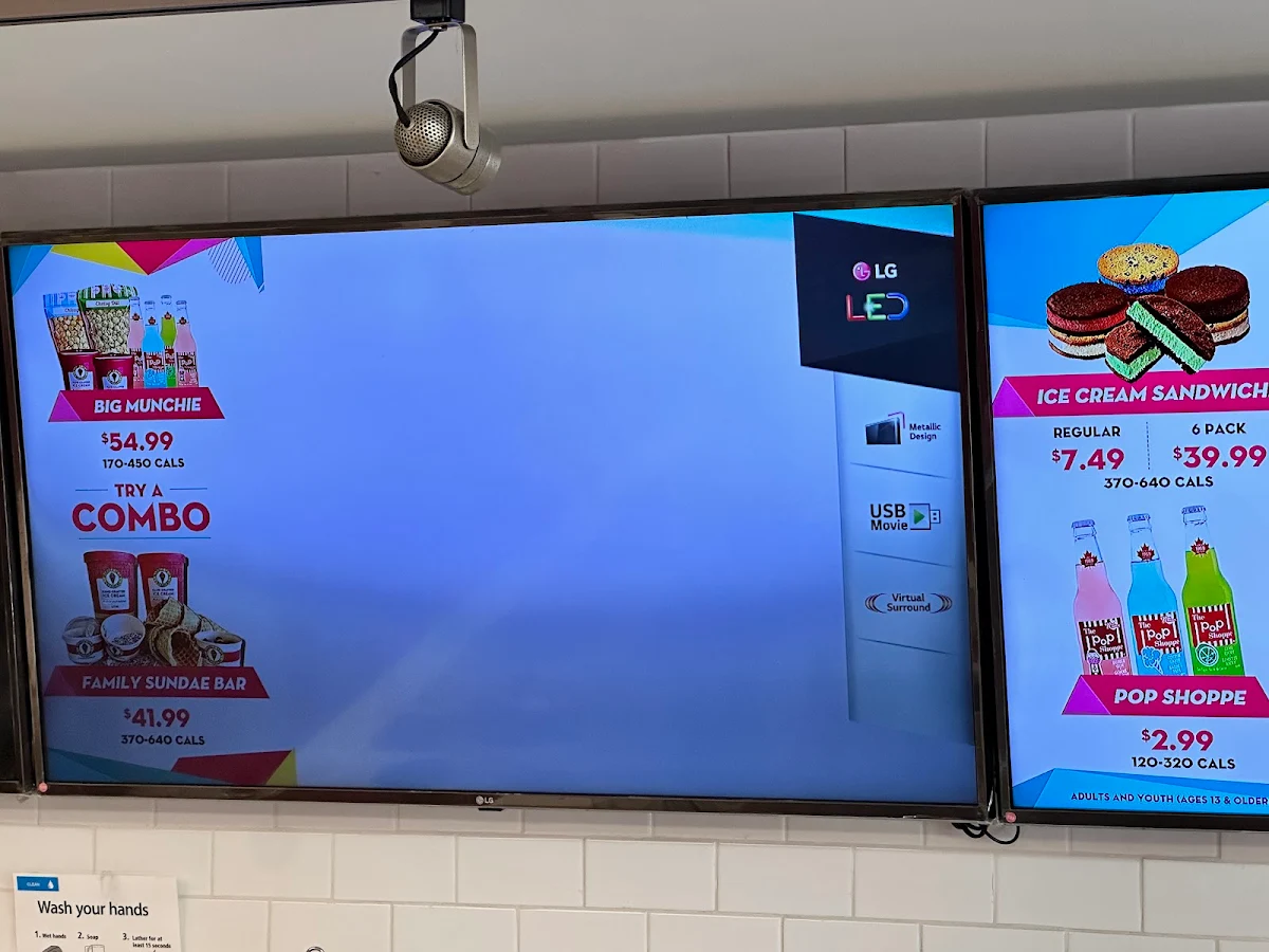 Menu, Marble Slab Creamery