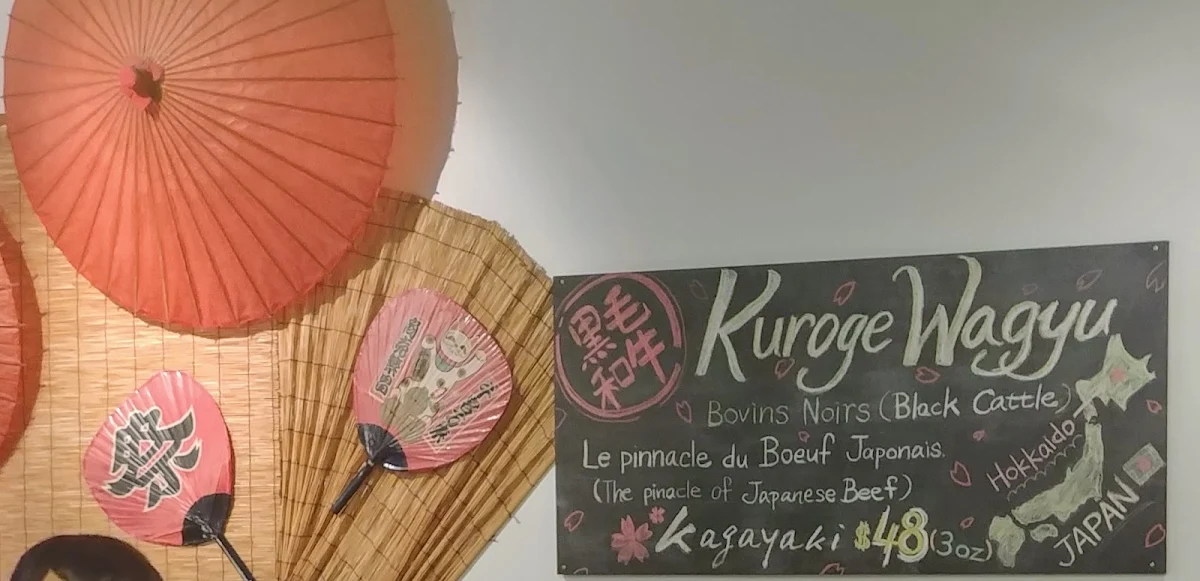 Menu, Shabu Shabu Kagayaki
