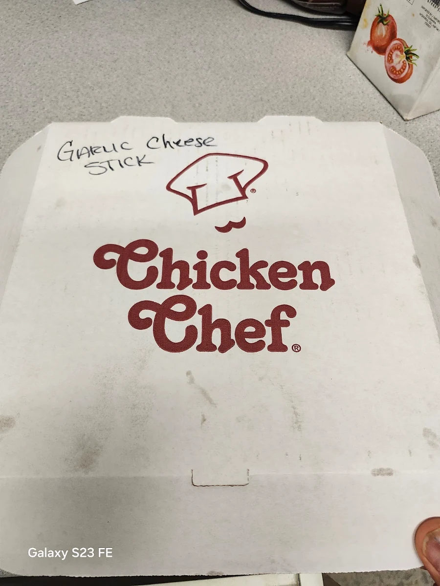 Menu, Chicken Chef
