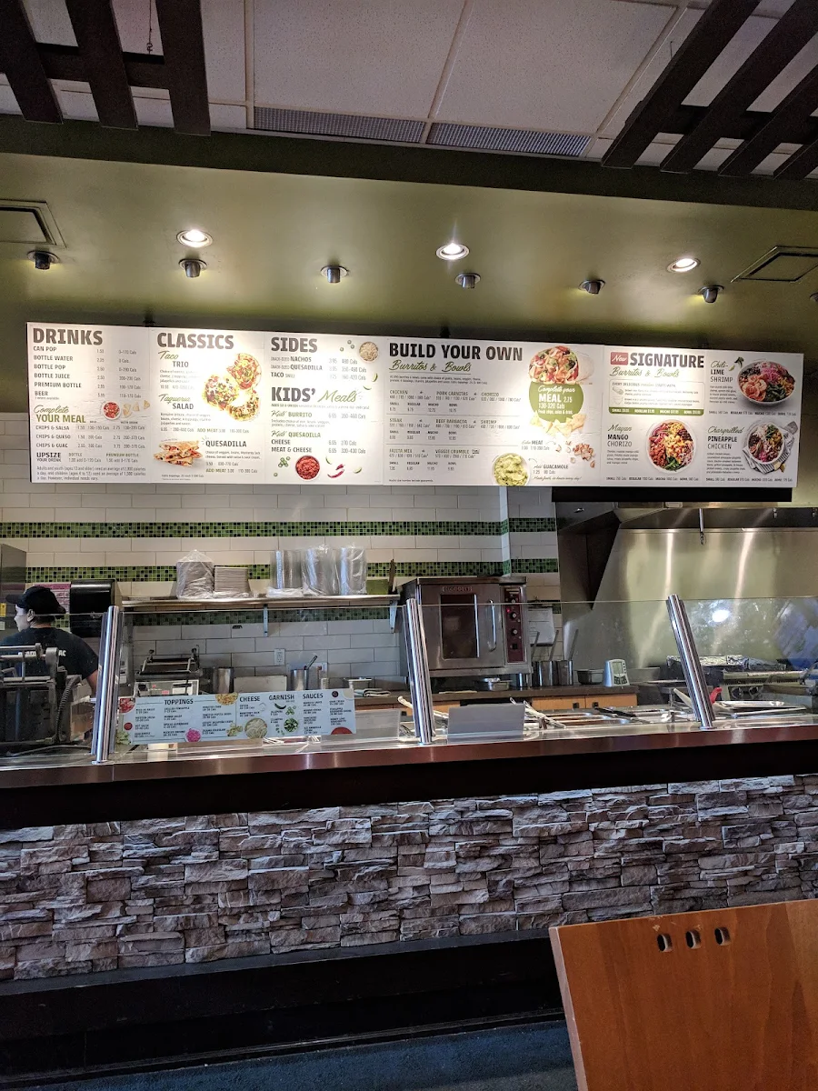 Menu, Mucho Burrito Fresh Mexican Grill