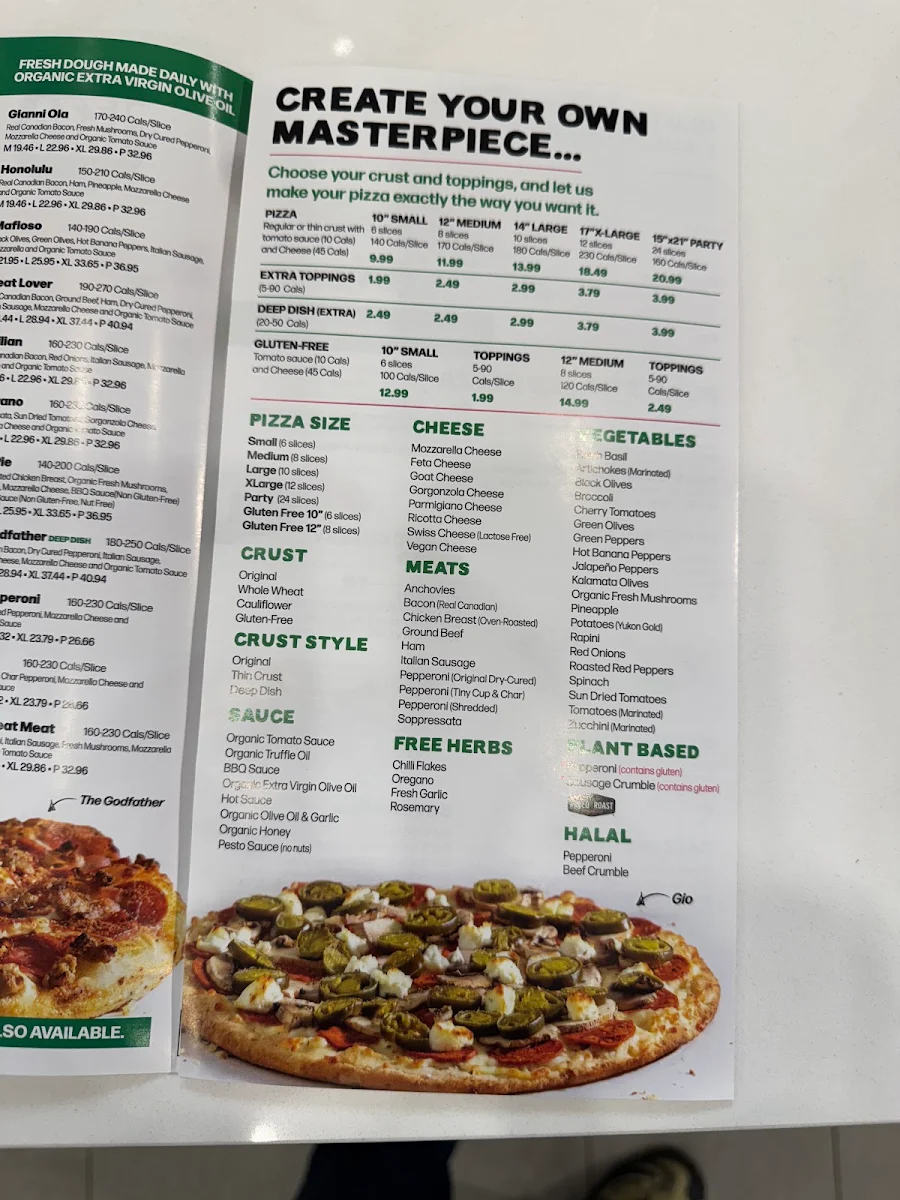 Menu photo 1