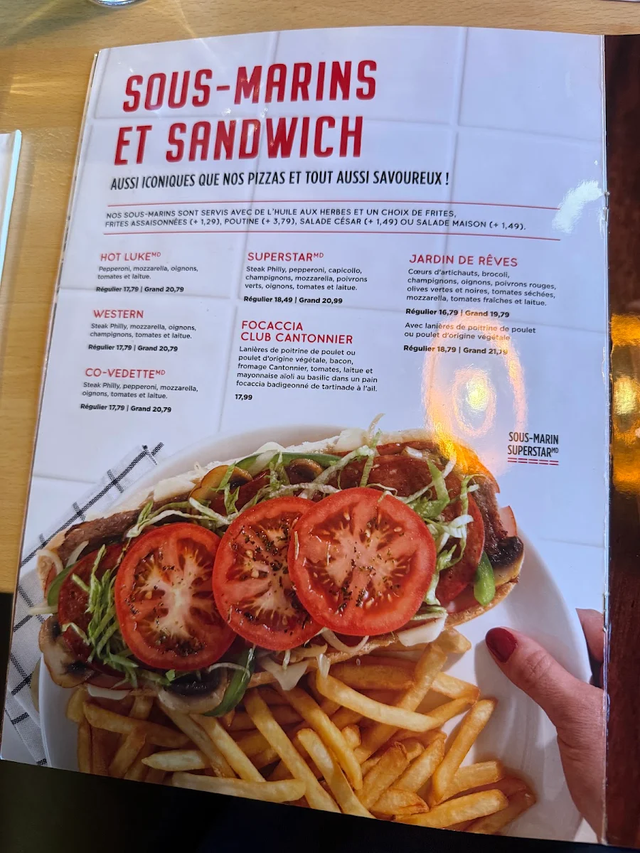 Menu, Toujours Mikes