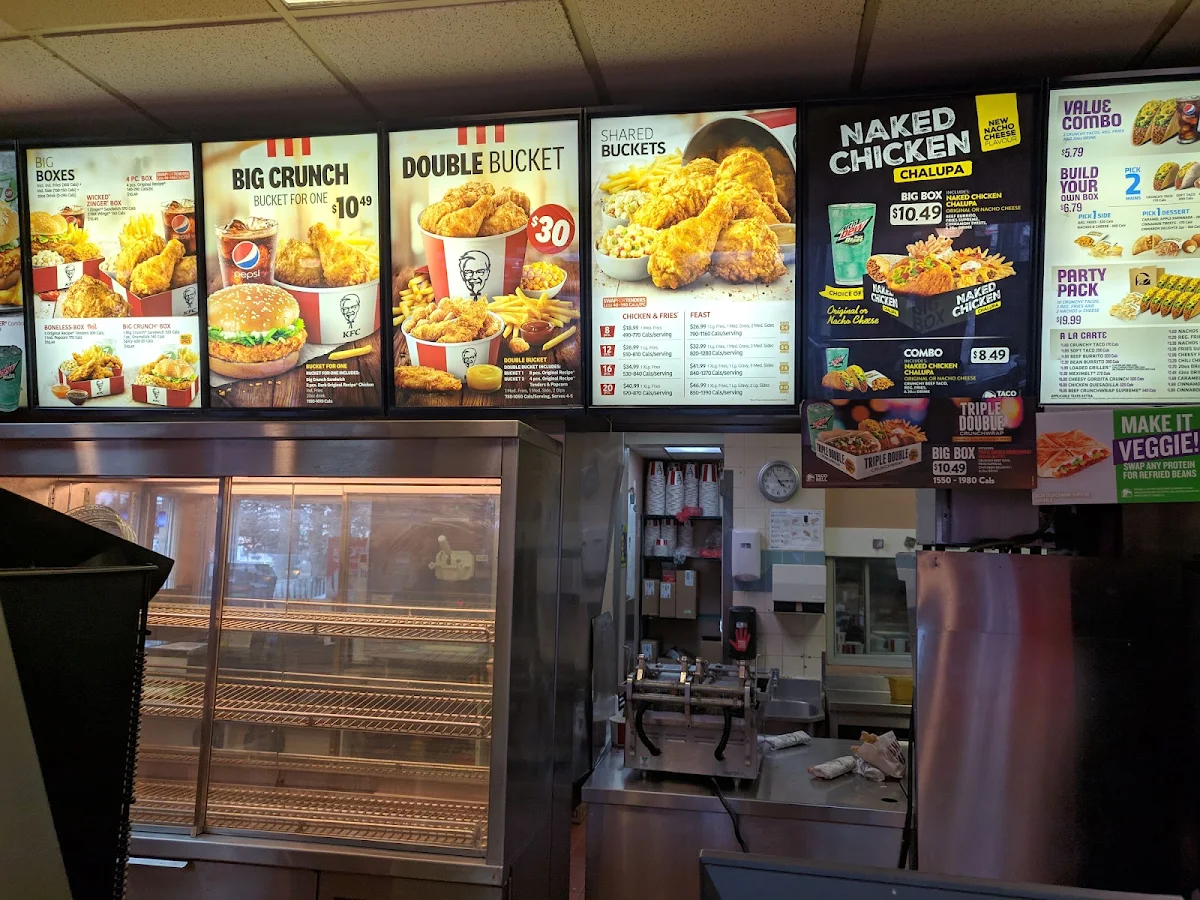 Menu, KFC