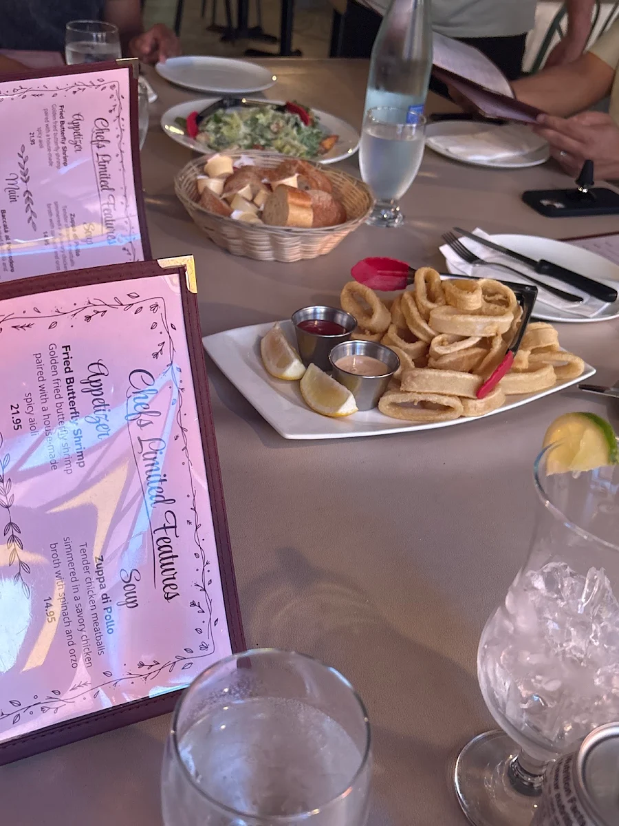 Menu, Gran Gusto Ristorante