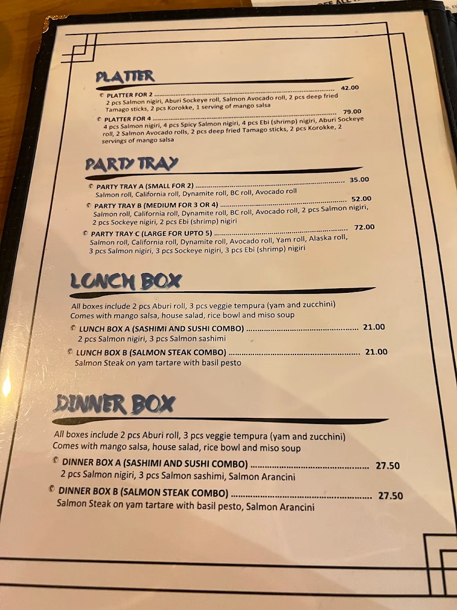 Menu photo 1
