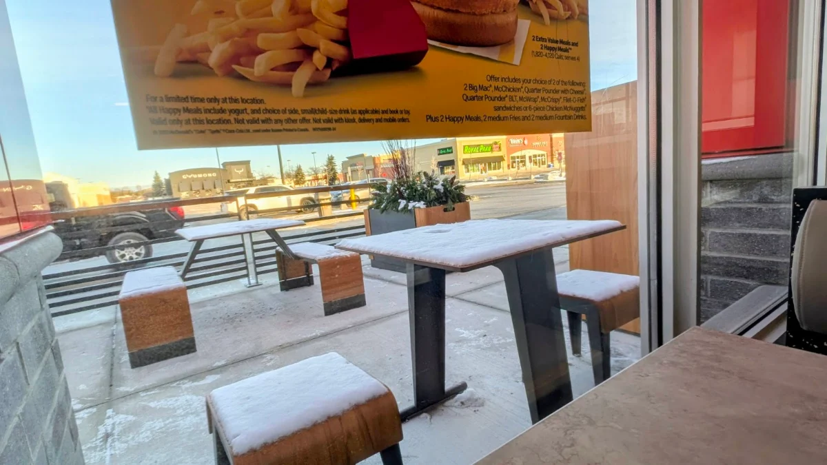 Menu, McDonald's
