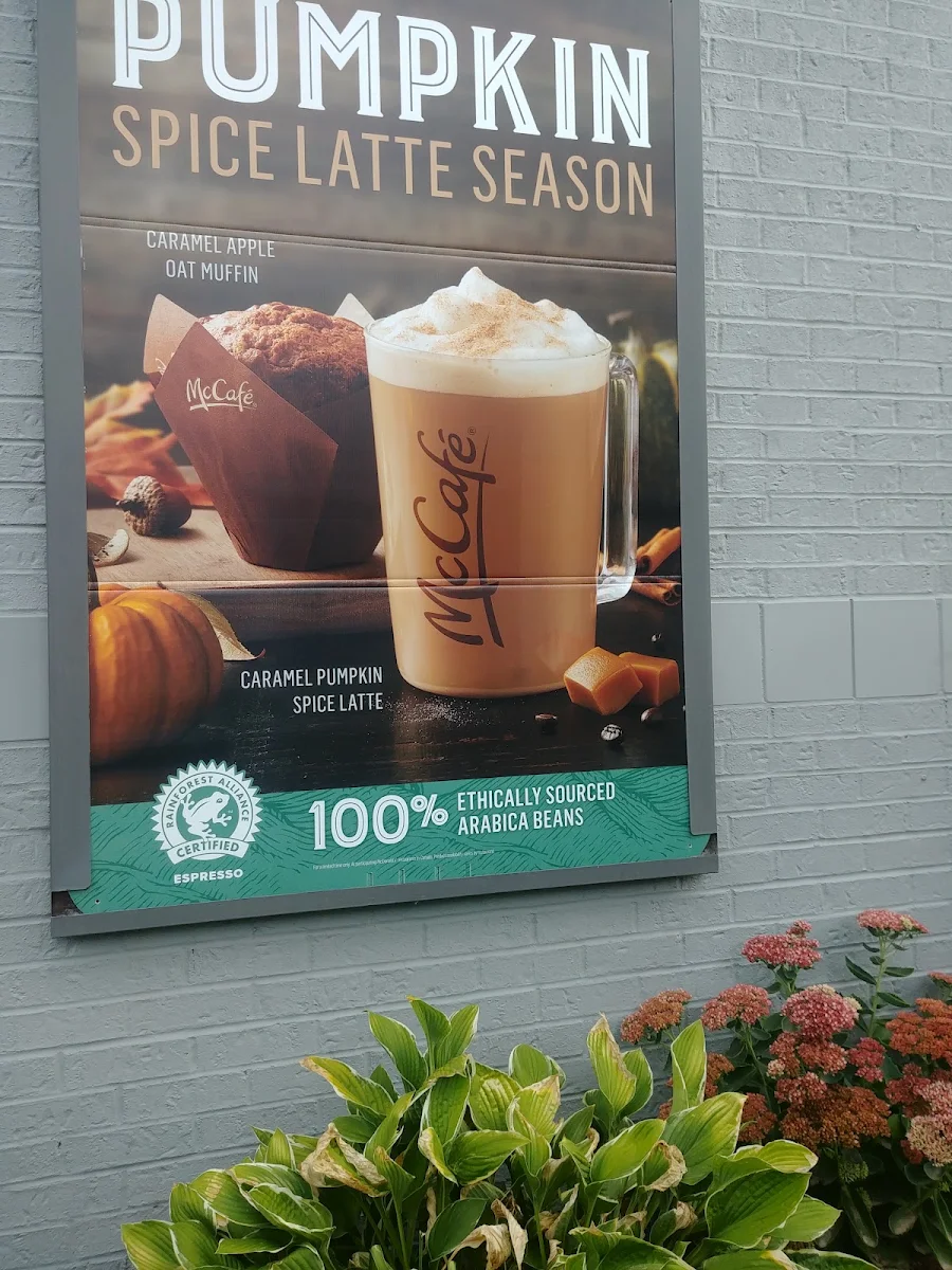 Menu, McDonald's