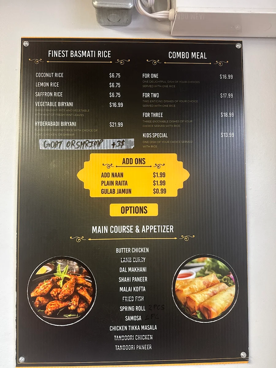 Menu, Hungry Harry's Pizza House & More
